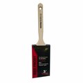 Defenseguard 3 in. Red Frost Professional Firm Angle Paint Brush DE3334662